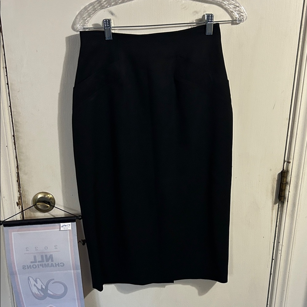 Irving Samuel Black Pencil Skirt-sz6